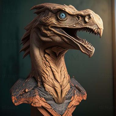 3D model Raptor (STL)